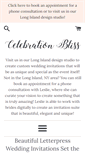 Mobile Screenshot of celebrationbliss.com